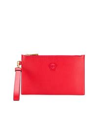 Versace rote kleine Clutch